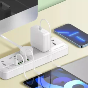 LDNIO SC5614 6USB 5AC Socket 2500W Power Strip 2M - Image 3
