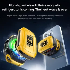 MEMO CX12 Mobile Phone Cooler Radiator with Digital Display and Battery - Image 6