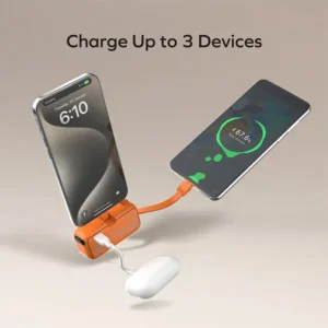 MOMAX 1-Power Mini 3-in-1 5000mAh Power Bank - Image 3
