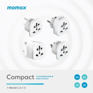 MOMAX UA13 2500W 1-World Global Adapter Socket - Image 4