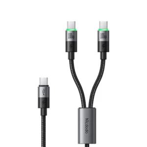 Mcdodo CA-674 2 in 1 Dual USB C to Dual USB C 100W 5A Charging Cable