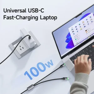 Mcdodo CA-674 2 in 1 Dual USB C to Dual USB C 100W 5A Charging Cable
