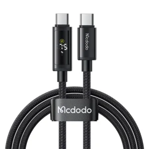 Mcdodo CA-8000 Type-C to Type-C Dual Digital Display 100W PD Fast Charging Cable
