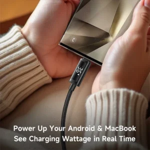 Mcdodo CA-8000 Type-C to Type-C Dual Digital Display 100W PD Fast Charging Cable