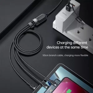 Mcdodo CA-8800 2 in 3 100W PD Fast Charging Cable - Image 5