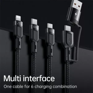 Mcdodo CA-8800 2 in 3 100W PD Fast Charging Cable - Image 3
