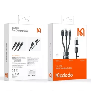 Mcdodo CA-8800 2 in 3 100W PD Fast Charging Cable