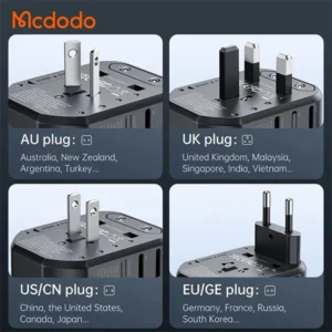 Mcdodo CP-3471 20W PD Fast Charging Universal Travel Adapter