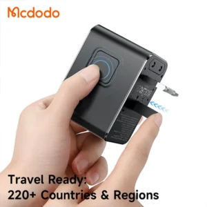 Mcdodo CP-598 70W GaN Universal Travel Adapter with 100w C to C Cable