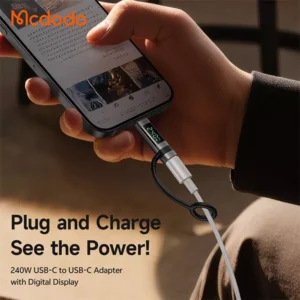 Mcdodo OT-262 PD 240W USB-C to USB-C Power Display Charging Adapter