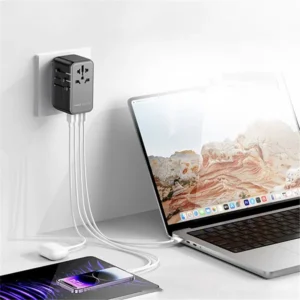 Momax 1-World 100W GaN 4 ports + AC Travel Adapter UA10 - Image 4