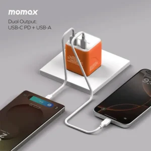 Momax 1-World 20W 2-Port Travel Adapter UA29 - Image 3