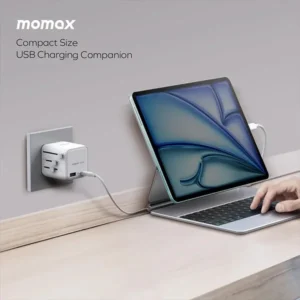 Momax 1-World 20W 2-Port Travel Adaptor UA29
