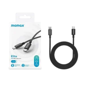Momax Elite 60W USB-C to USB-C Braided Cable (DC30) - Image 4