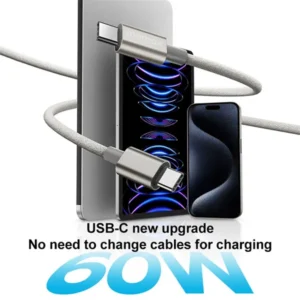 Momax Elite 60W USB-C to USB-C Braided Cable (DC30)