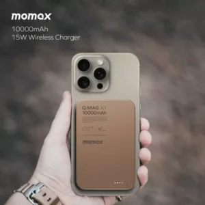 Momax Q.Mag X1 Gen 2 10000mAh 15W Magnetic Wireless Power Bank