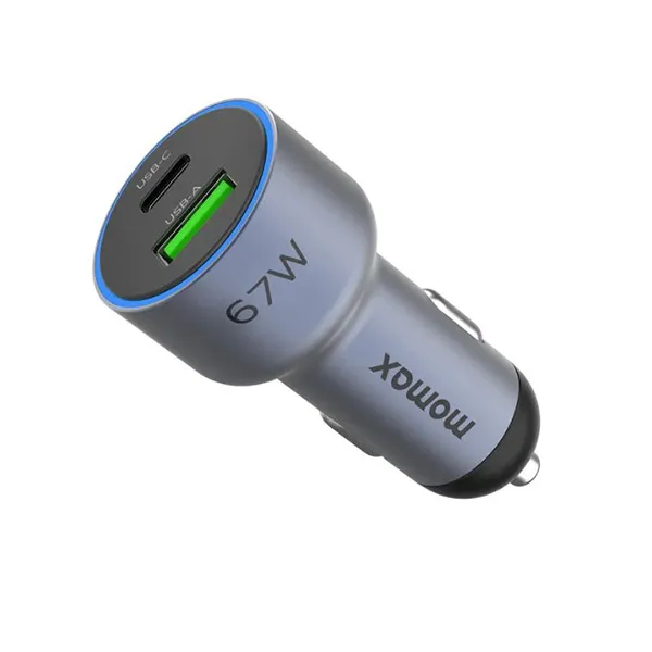 Momax UC16 MoVe 67W Dual Port Car Charger