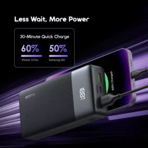 Oraimo PowerNova Q21 20000mAh 22.5W Power Bank with Digital Display (OPB-7200Q) - Image 3