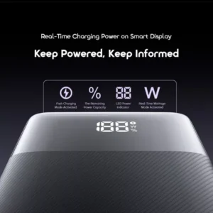 Oraimo PowerNova QF1 27000mAh 22.5W Power Bank with Digital Display