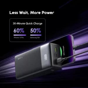 Oraimo PowerNova QF1 27000mAh 22.5W Power Bank with Digital Display (OPB-7270Q) - Image 3