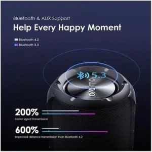 Oraimo Rover 12W RGB Lights Bluetooth Speaker (OBS-53D)