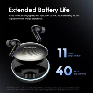 Oraimo SpaceBuds Hybrid ANC True Wireless Earbuds (OTW-630) - Image 5