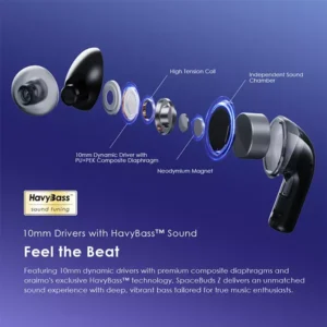 Oraimo SpaceBuds Z ANC True Wireless Earbuds (OTW-625) - Image 3