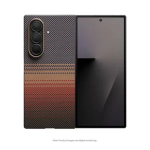 PITAKA Galaxy Z Fold 7 Ultra-Slim Sunset Rear Cover