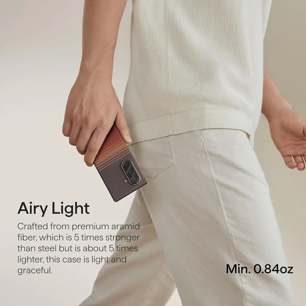 PITAKA Galaxy Z Fold 7 Ultra-Slim Sunset Rear Cover