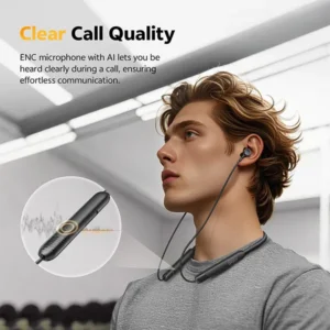 QCY TuneArc N1 Neckband Sports Headphones - Image 4