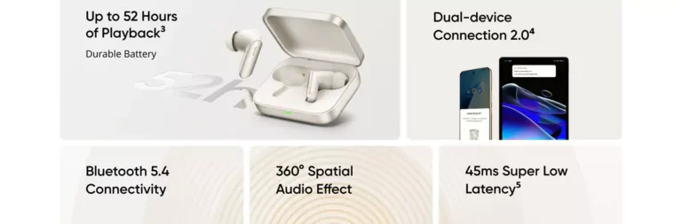 Wireless earbuds with advanced features