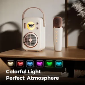 SoundPEATS Hi-Singing Karaoke Speaker and Mic with Colorful Lights - Image 3