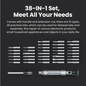 UGREEN 15354 Universal 38-in-1 Precision Magnetic Screwdriver Set