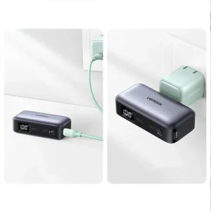 UGREEN 5000mAh 22.5W Built-In USB-C Power Bank with LED Display (35338)