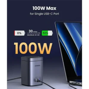 UGREEN CD342 100W 2-in-1 GaN Charging Station (15135)