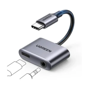 UGREEN CM231 2-in-1 USB C to 3.5mm Adapter (60164)