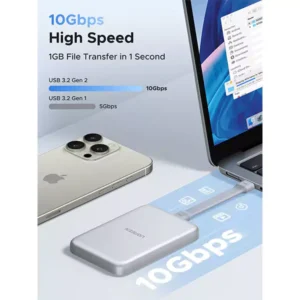 UGREEN D619 Magnetic M.2 NVMe SSD Enclosure (55151) - Image 7