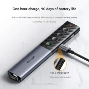 UGREEN Green Laser Wireless Pointer (20470)