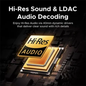 UGREEN HP206 Studio Pro Hybrid Active Noise Cancelling Headphones - Image 3