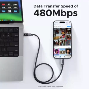 UGREEN L509 Uno 100W USB-C to USB-C PD Fast Charging Cable