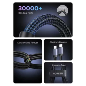 UGREEN L532 240W USB C to C Cable PD Fast Charging Cable - Image 3