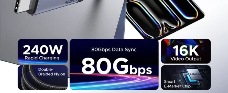 UGREEN L706 USB4 Gen4 240W USB-C to USB-C Cable