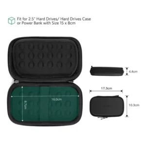 UGREEN LP128 Hard Disk Storage Bag Large Size (50274) - Image 5