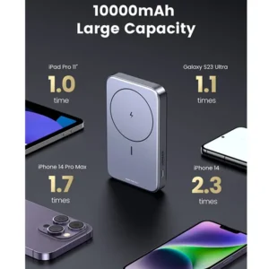 UGREEN PB206 22.5W 10000mAh Foldable Kickstand Magnetic Wireless Power Bank