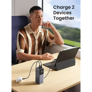 UGREEN PB724 Nexode 12000mAh 100W Power Bank with Smart Digital Display