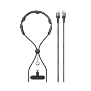 USAMS SJ759 U89 100W Fast Charging Data Cable with Massager Cable - 1.4m