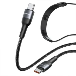 USAMS SJ759 U89 100W Fast Charging Data Cable with Massager Cable - 1.4m
