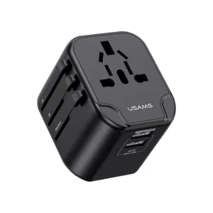 USAMS US-CC173 T55 12W Dual USB Universal Travel Charger