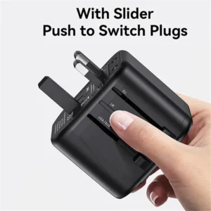 USAMS US-CC173 T55 12W Dual USB Universal Travel Charger