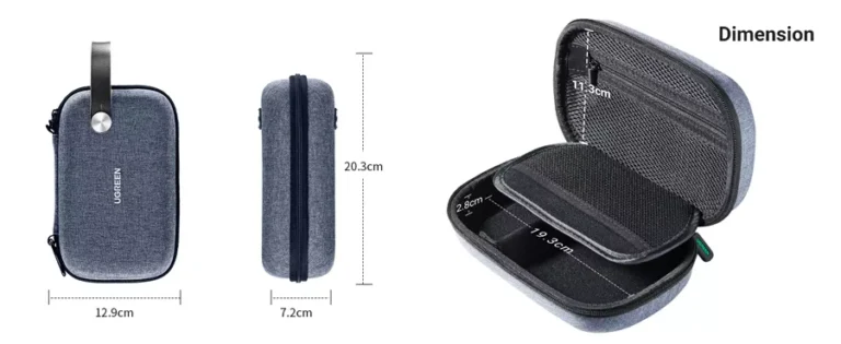 Ugreen 50903 Travel Electronics Organizer for Cables and Accessories